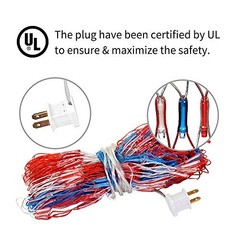 Led Flag Net Lights of The United States, American Flag 6.5 FT x 3.28 FT