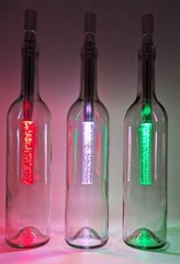Pack of 2 LED Light Sticks for Wine Bottles Lamps Christmas Decorations 7 Colors