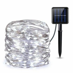 100-400 LED Solar Fairy Lights Xmas Garden Outdoor Party Decoration Christmas