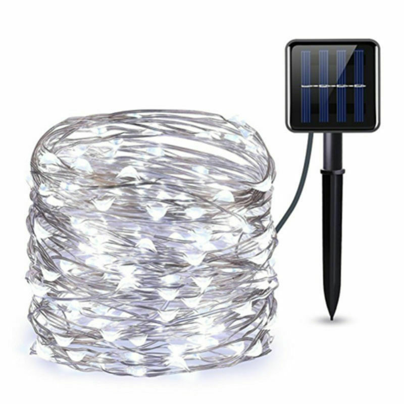 200 LED Solar Power Fairy Lights String Lamps Party Wedding Decor Garden Outdoor