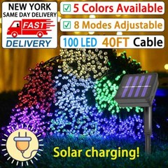 Waterproof 12M 100LED String Lights Indoor/Outdoor Lighting Fairy Strand nice