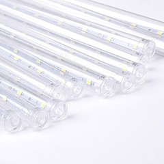 AWQ 16.9 Inch 10 Tubes Meteor Shower Lights 360LED Waterproof Falling Rain Dr…