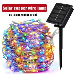 100-500 LED Solar Power String Fairy Lights Garden Outdoor Party Christmas Lamp