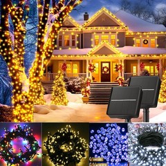 LED Solar String Light Outdoor Twinkle Light For Garden Wedding Party Tree Decor