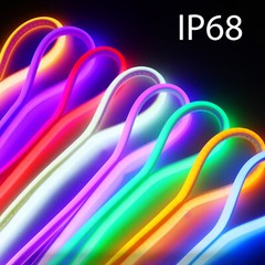 24V COB LED Light Strip Waterproof IP68 480LEDs/m Flexible Room Boat Party Decor