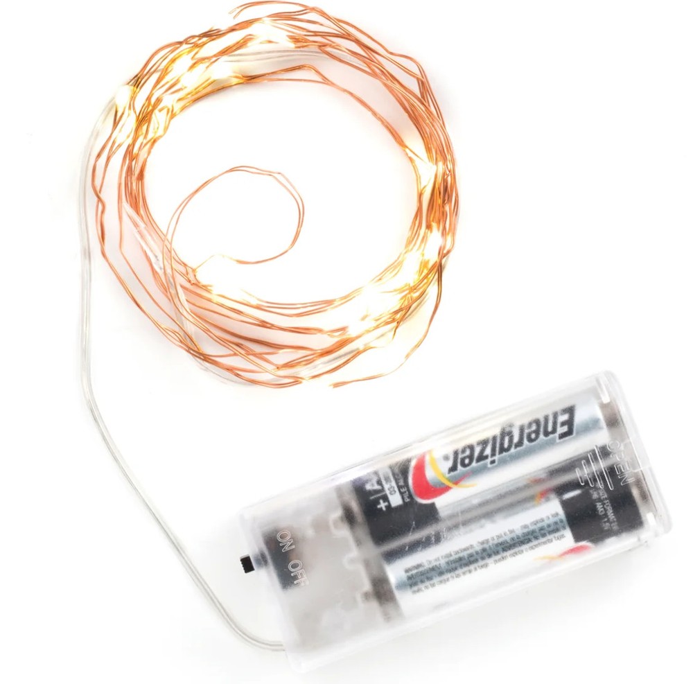 Kikkerland Copper String Lights Rope/Wire