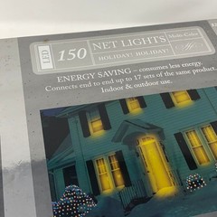 VTG 150 LED Net Lights Multi Color Christmas Indoor Outdoor Connectable Set