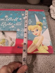 NIB Disney Tinkerbell 10!String Lights Set Vintage Star Shape Plug in 11.5 ft