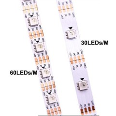 5050 RGB WS2813 LED Strip Dual Data Line 30/60LED/M IC Individual Addressable 5V