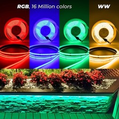 WW/NW/CW/RGBCCT/RGBW/RGBWW 840LEDs/m Cob Led Strip Light Flexible Dimmable 5-20M