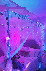 White Fairy Lights, WALL LIGHTS ONLY Remote Control, Timer, Dimmable, Plug-In