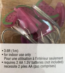 Lot 2 boxes Watermelon Operated LED Indoor Kids Bedroom String Lights