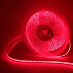 USB COB Strip DC 5V 320Leds/M Pink/Red/White/Ice Blue/Yellow Cabinet Light Lamp