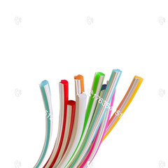 Separated Neon Flexible LED Light Strip Cover 6/8/12mm DIY Bendable Silicone
