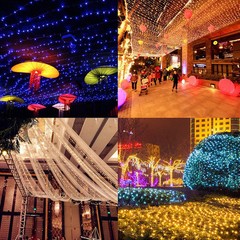 100 LED Fairy String Lights Christmas Tree Wedding Xmas Party Outdoor Home Decor