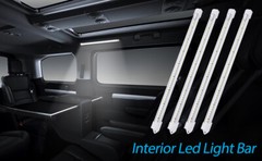 4PCS 12V RV Interior LED Light Bar 48 LEDs Light Strip 12″ for Car Truck Camper