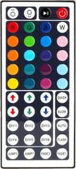 Dynamic 44 Key RGB Remote Control for LED Light Strips – Wireless & Versatile