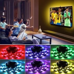 16.4FT RGB Led Strip Lights Waterproof Flexible with 44 Keys Remote 12V US Power