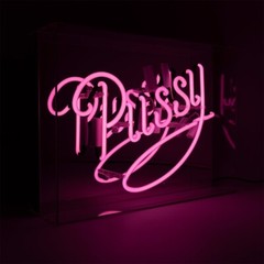 Locomocean – Pink Glass Neon Sign Pussy Locomocean – Neon Sign Pussy