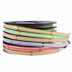 12/24V Flexible COB LED Strip Light 384/528LEDs High Density Tape Car Boat Decor