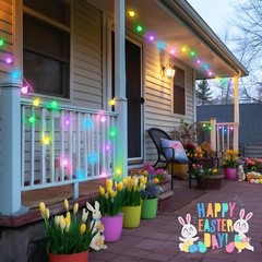 100 LEDs Battery Operated String Lights Globe Fairy Lights Tent Camping Garden