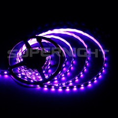 5PCS 16.4ft RGB LED Strip Light Black Roll 5050 Tape Light for Party Home Indoor