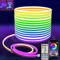 NEW 5M/10M/20M LED Neon RGB strip stripe flex tube strip light outdoor lighting