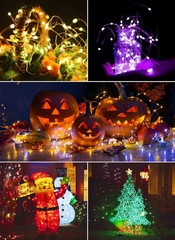 Color Changing Fairy String Lights – 33 ft 100 LED 33 FT, 16 Colors