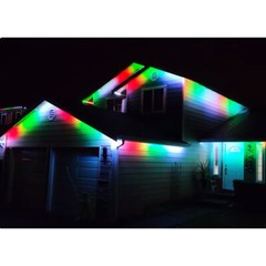 Off Car/Boat 12V Battery Chasing Effect RGBIC 5~50M/Roll LED Strip Light w/o PSU