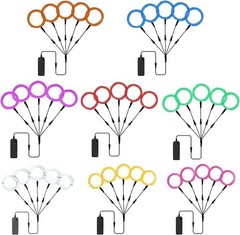 Flexible Neon LED Light Glow EL Wire String Strip Rope Tube Christmas 5 by 1M