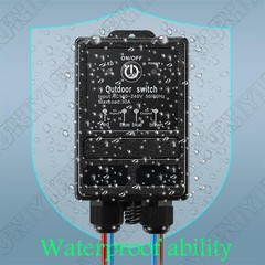 Wireless Lights Switch Kit Waterproof Remote Power Switches AC 110V/ 120V / 240V