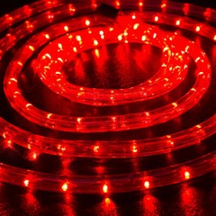 10/25/50/100/150FT Red Thick LED Rope Lighting Accent Indoor Outdoor Xmas Tree