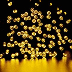 Solar String Lights Outdoor Waterproof Fairy Party Christmas Lamp Garden Decor