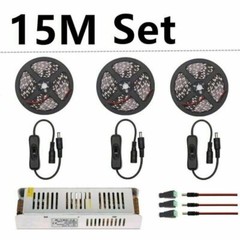 LED Grow Lights DC12V Waterproof Plant Growing LED Strip Light with Power Switch