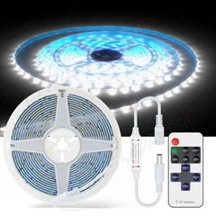 Super Bright Daylight White 2835 SMD 300 Led Light Strip IP67 waterproof 5M