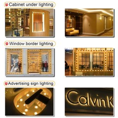 20~200PCS COB Module LED Light IP65 Waterproof Super Bright Sign Lamp DC 12V