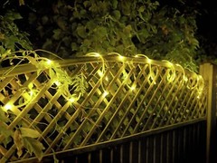 33FT 100 LED Solar Rope Tube Lights Waterproof String Light Outdoor Garden Lamp