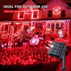 100-500 LED Solar Power String Fairy Lights Garden Outdoor Party Christmas Lamp