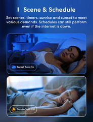 Smart LED Strip Lights, 16.4Ft Wifi Strip Work with Apple Homekit, Alexa, Google