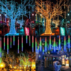 144 LED Outdoor Solar Powered String Lights for Patio Yard Porch Party Decor