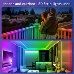 200Ft Outdoor LED Strip Lights Waterproof 1 Roll,Ip68 outside Led Light Strips w