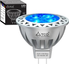 LED Light Bulbs MR16 35-Watt Equivalent UV Blacklight Light 5W LED Bulb Blue