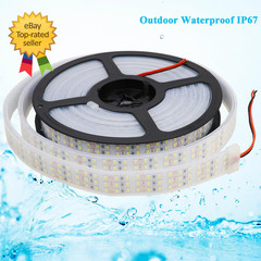 16.4Ft Super Bright Triple Row LED Strip Lights Daylight White 6000K DC12V 1800L