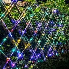 Solar Rope Lights Outdoor Waterproof LED PVC Tube Fairy String Light Garden xmas