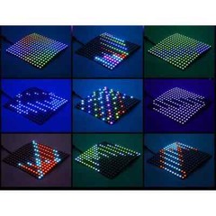 DC5V WS2812B 5050 RGB Flexible LED Panel Matrix Display Screen Addressable Light