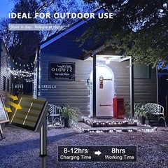 100-400 LED Solar Power String Fairy Lights Garden Outdoor Party Christmas Lamps