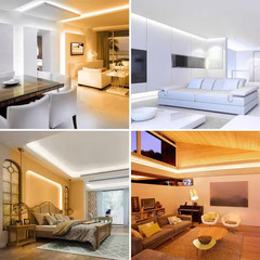 32.8 Ft. 600 LED Strip Light Bright LED Tape Strong 3M Adhesive for Decorations