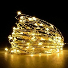50/100/200LED DIY Micro Copper Wire Fairy String Lights Party Decor USB Plug In