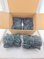 Brighttown 12ft X 5ft White LED Net Lights 4-Pack