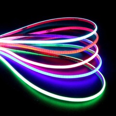 Ultra Slim 2mm 12V COB 480leds/m LED Flexible Strip light Tape Lights Bar Room